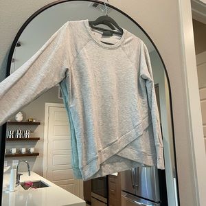 Athleta Gray Crewneck